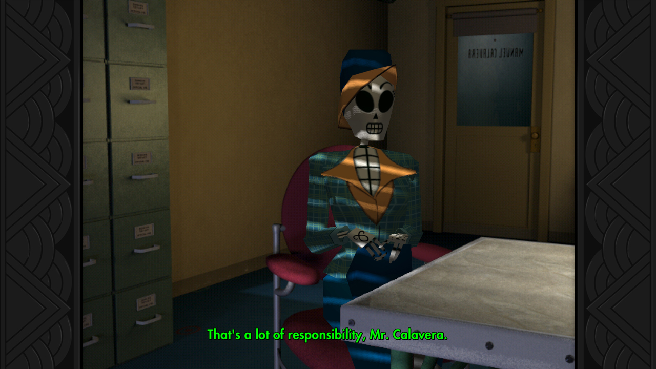 screenshot of Grim Fandango Remastered 3