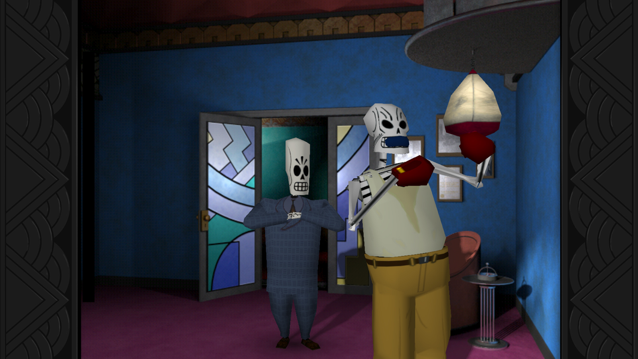 screenshot of Grim Fandango Remastered 2