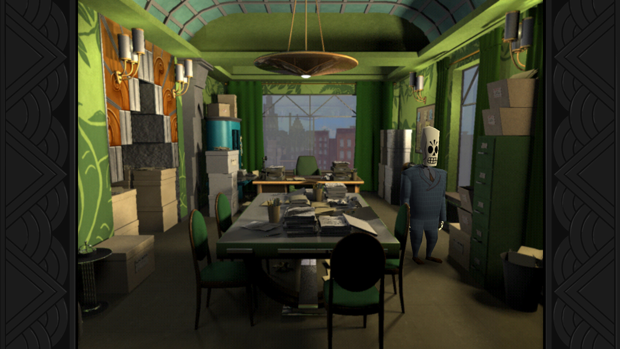 screenshot of Grim Fandango Remastered 1