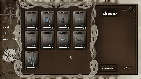 Screenshot of Chosen War