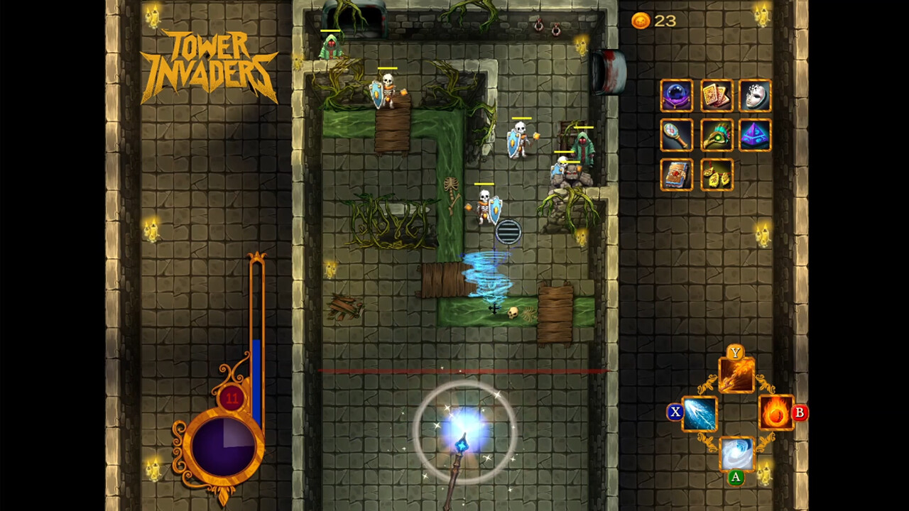 Tower Invaders: Guardian of the Yew-Wand screenshot #2