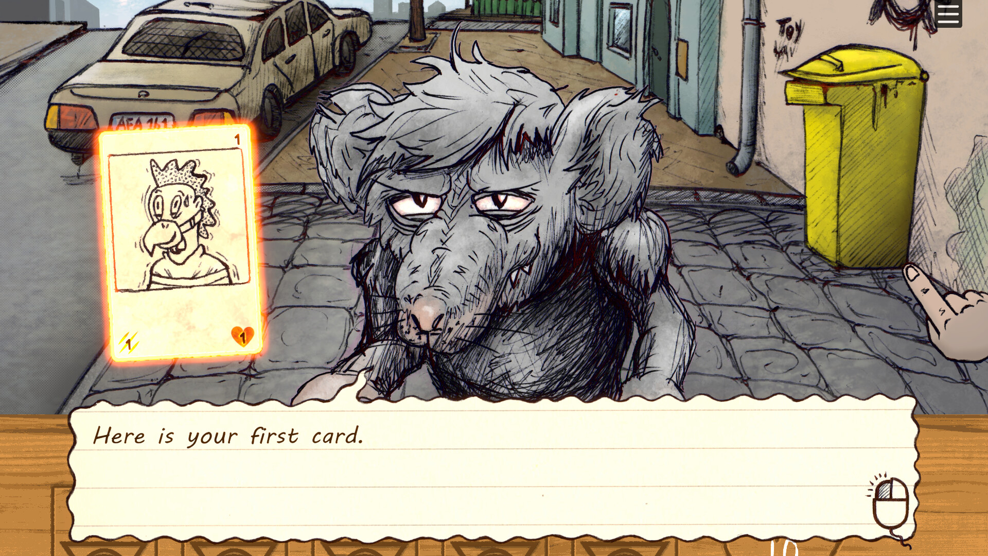 Trash Card Adventure screenshot #1
