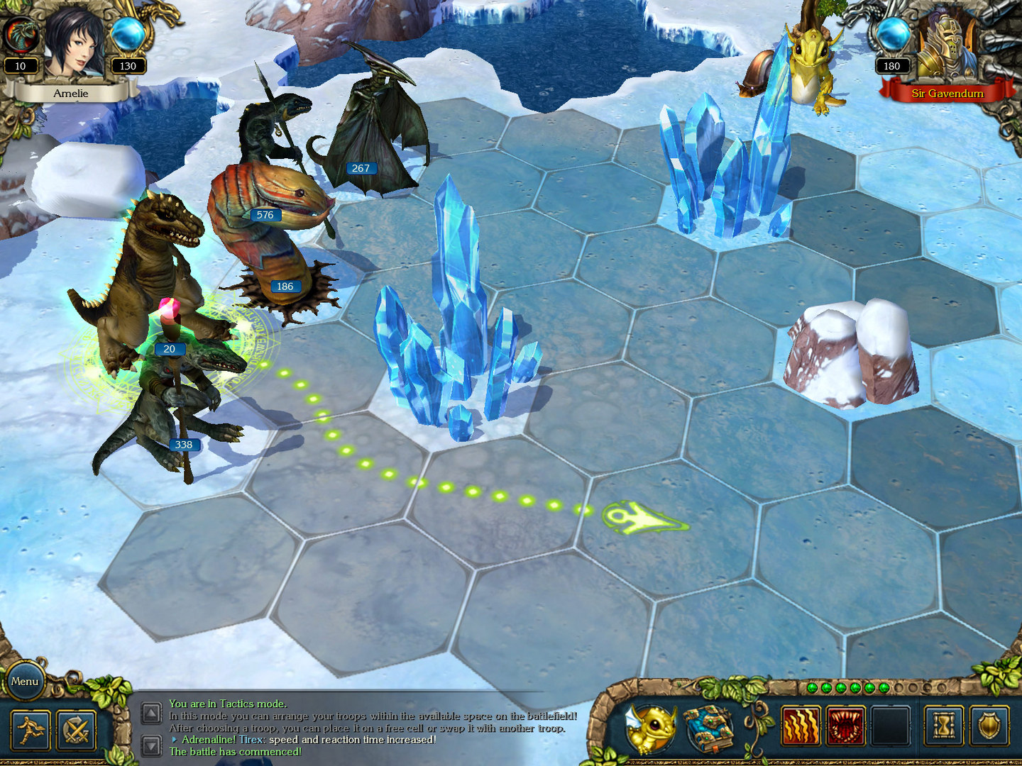 Screenshot de King's Bounty: Armored Princess