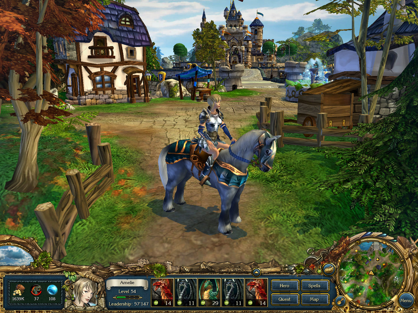 Screenshot de King's Bounty: Armored Princess