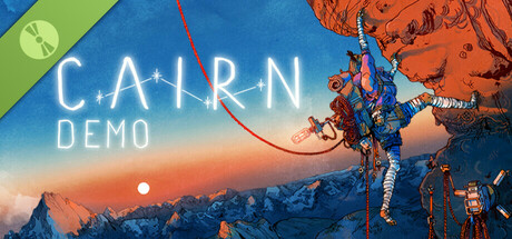 Steam header art for Cairn Demo