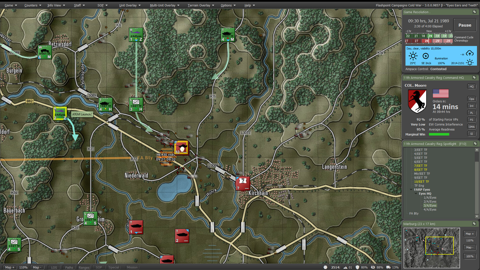 Flashpoint Campaigns: Cold War screenshot #1