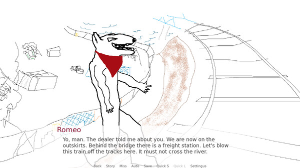 Скриншот из The Adventure of a Tramp