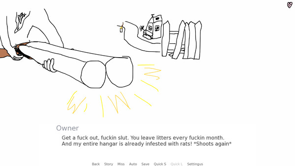 Screenshot z The Adventure of a Tramp