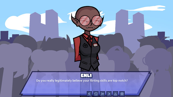 Screenshot z Love is in the Airship