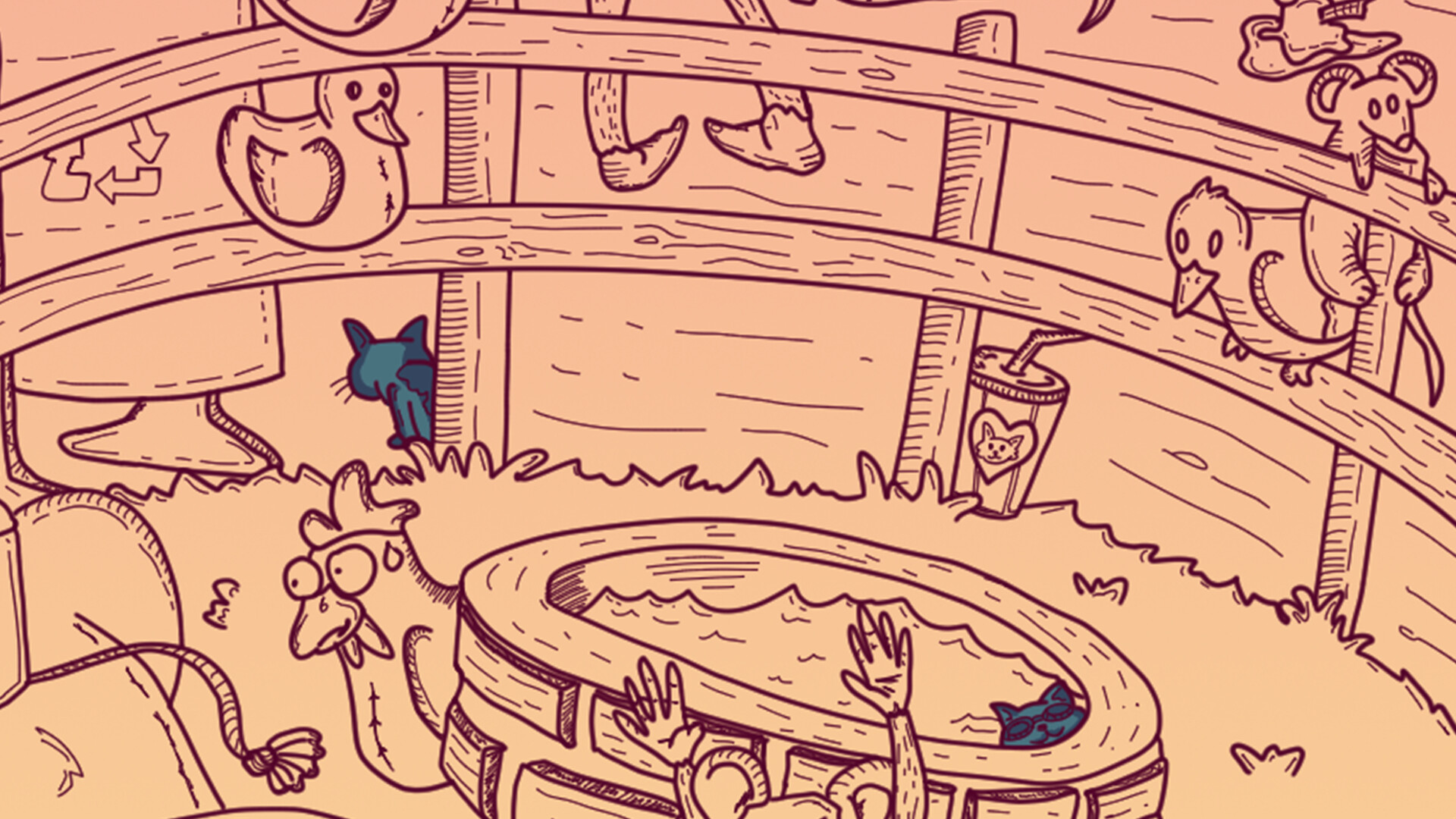 Secret Cats - Zoo screenshot #1