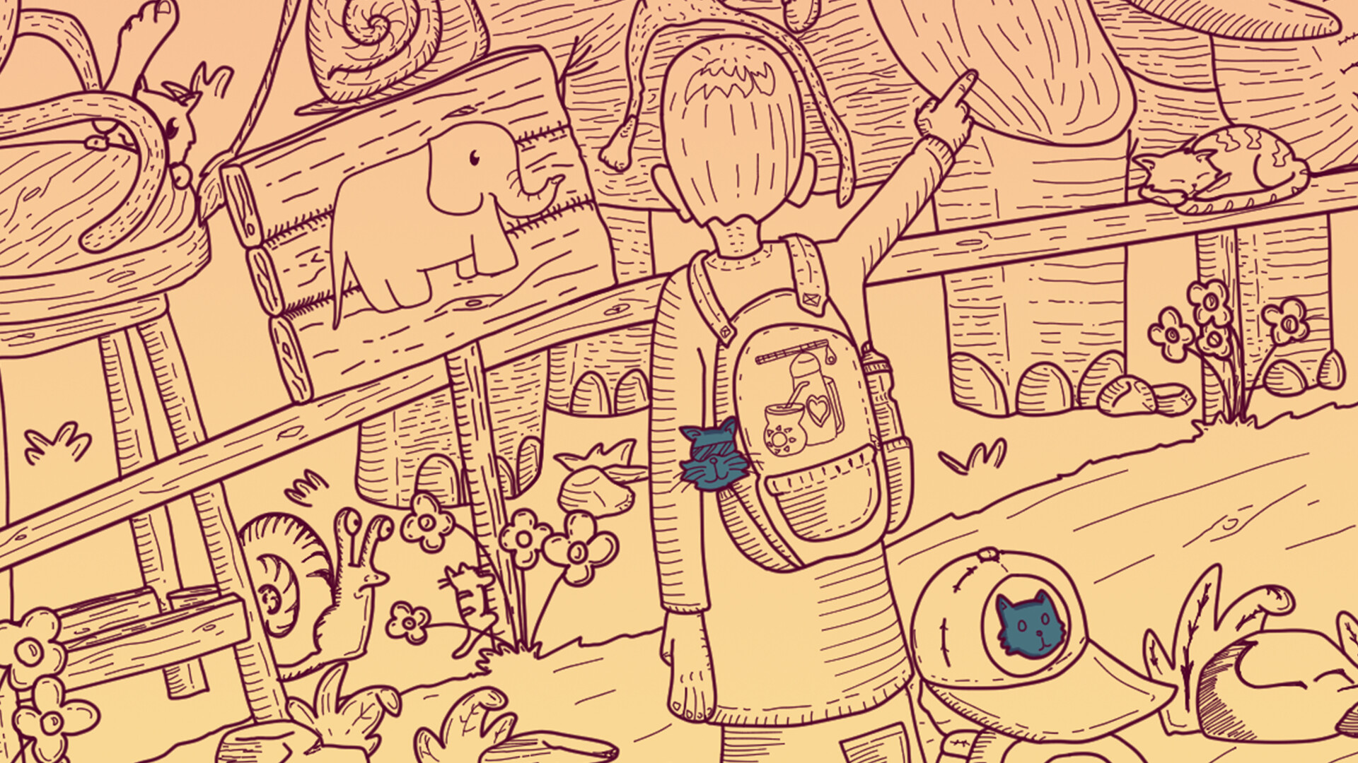 Secret Cats - Zoo screenshot #2