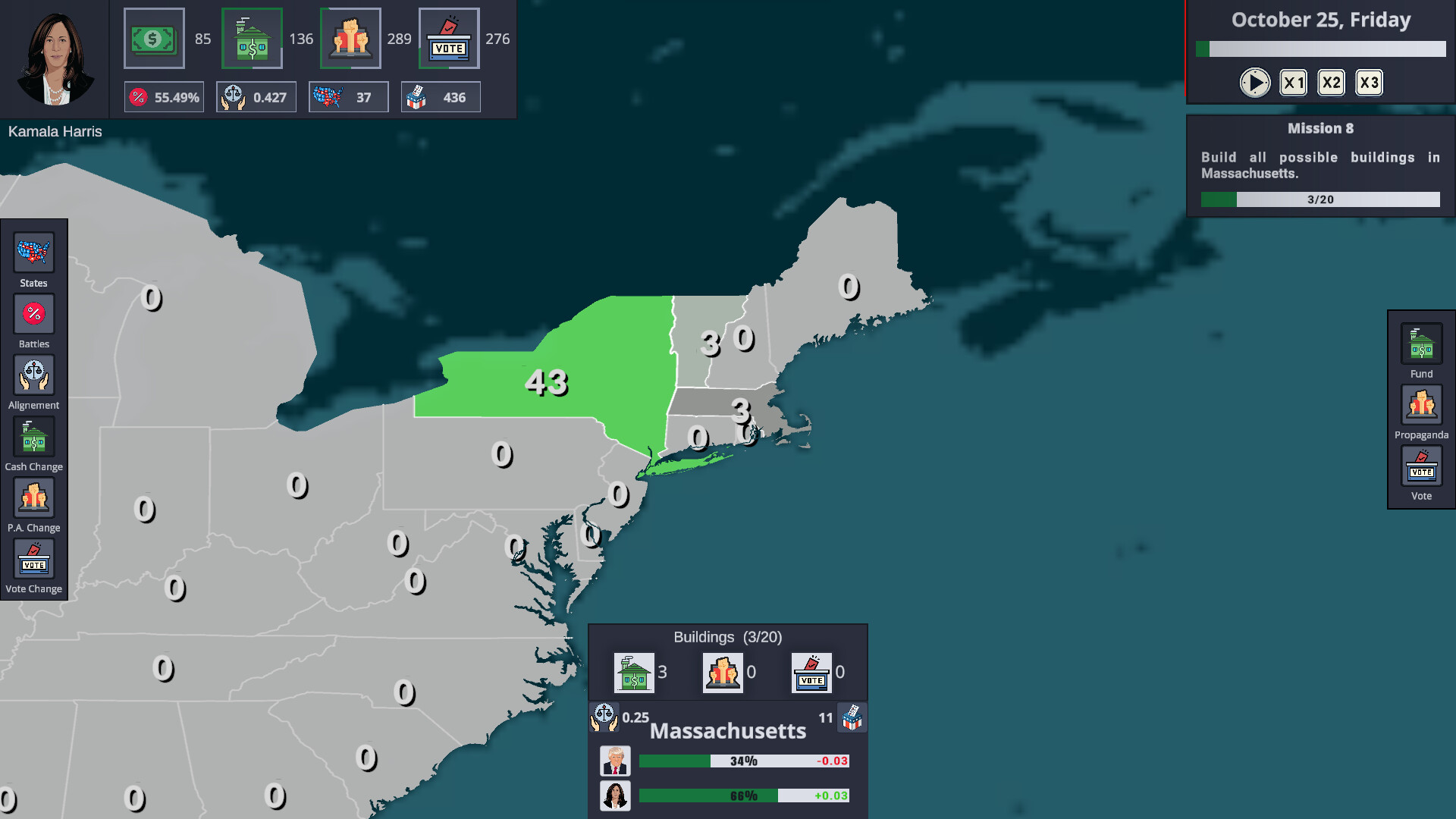 Election Tycoon: Trump vs Harris screenshot 3