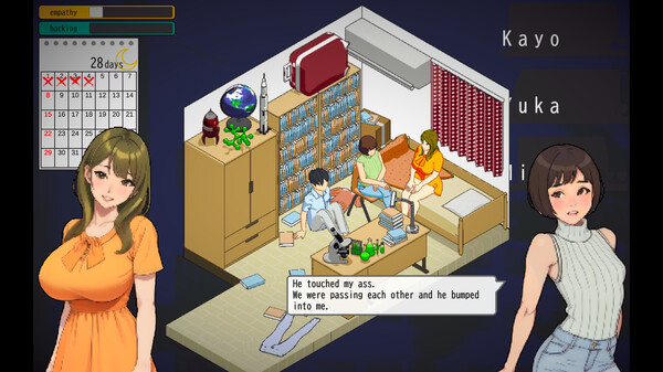 Screenshot z Tokyo College Girls : The Nerd  &  Queen Bees