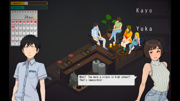 Screenshot z Tokyo College Girls : The Nerd  &  Queen Bees