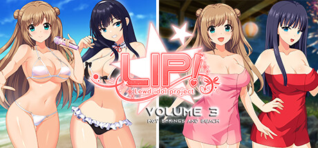 LIP! Lewd Idol Project Vol. 3 - Hot Springs and Beach Episodes header art