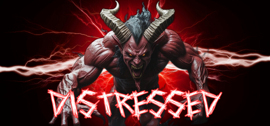 Distressed cover art
