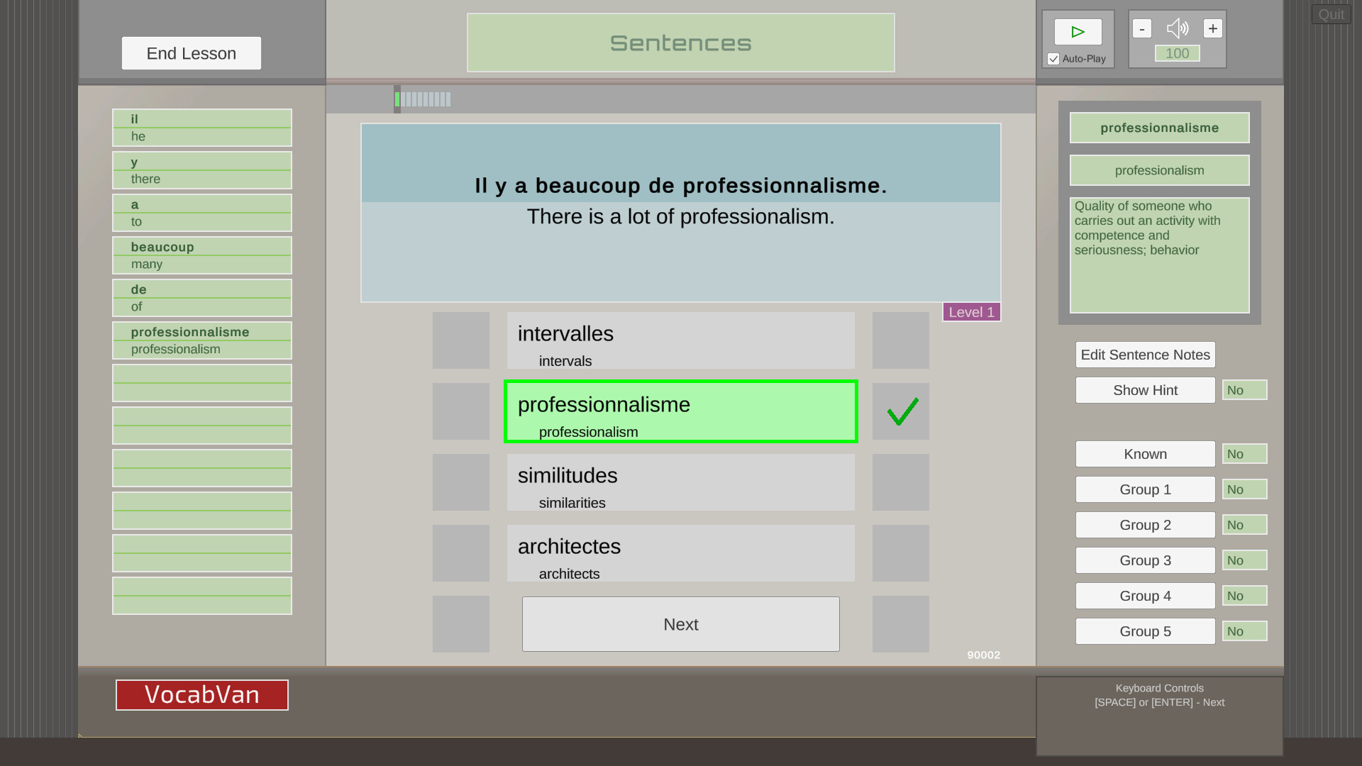 VocabVan - French Featured Screenshot #1