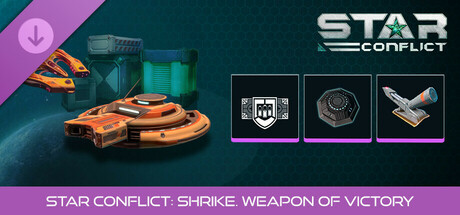 Star Conflict - Shrike. Weapon of victory cover art