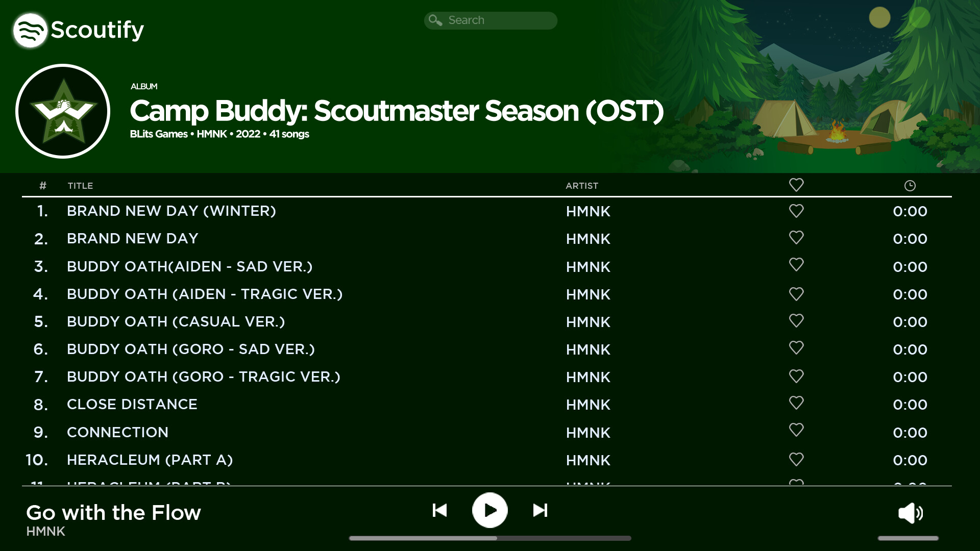 Camp Buddy: Scoutmaster Season Soundtrack Featured Screenshot #1