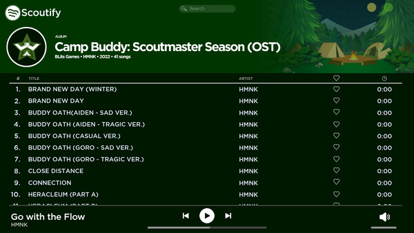 Camp Buddy: Scoutmaster Season Soundtrack screenshot 1