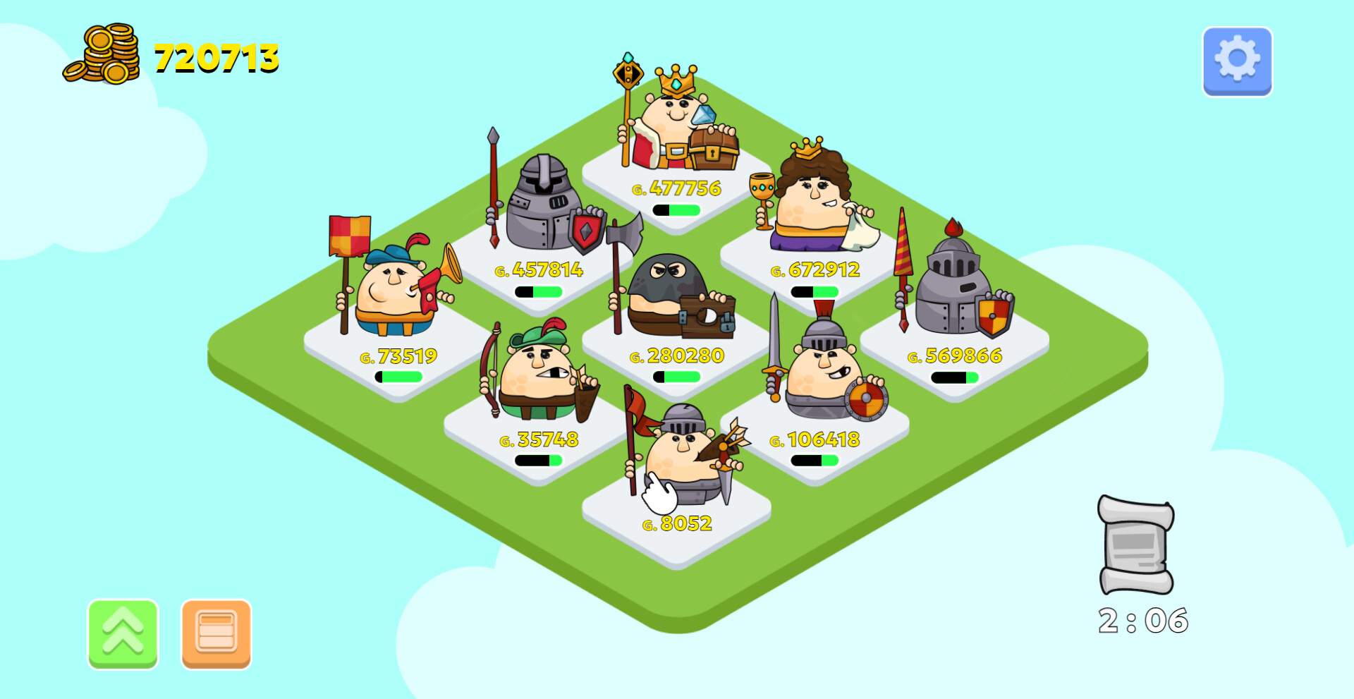 Medieval Heroes Gold Hunt