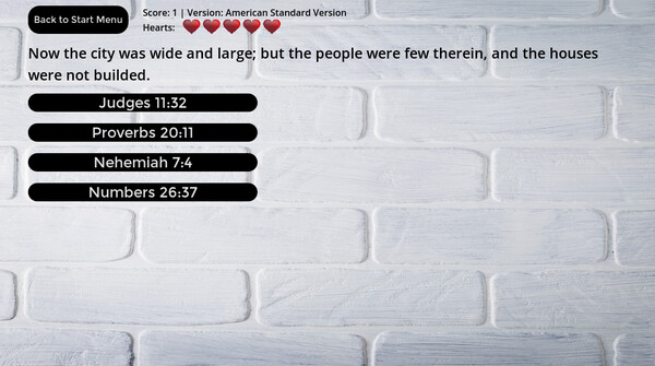 Bible Verse Challenge