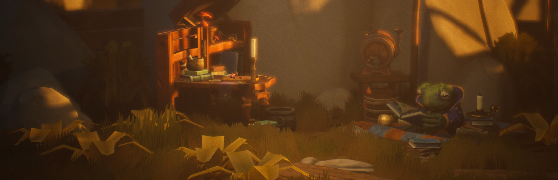 Bask: The Alchemist Frog