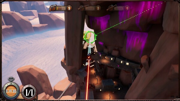 Screenshot z Golfslinger