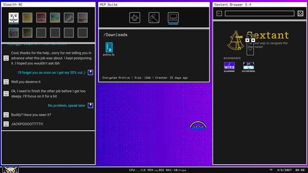 Night Hacking Screenshot