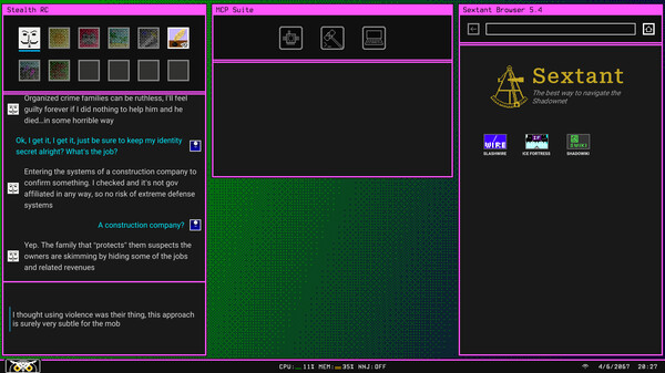 Night Hacking Screenshot