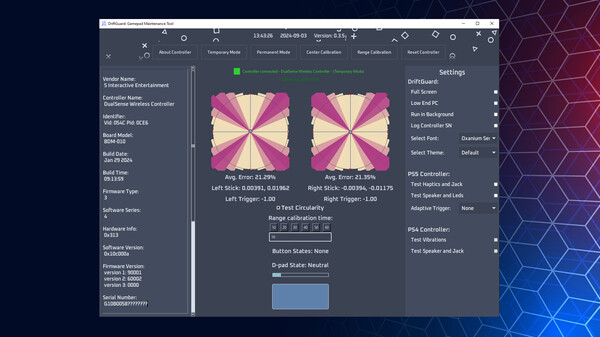 DriftGuard: Gamepad Maintenance Tool screenshot 3