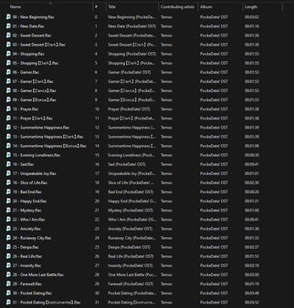 PockeDate! Original Soundtrack