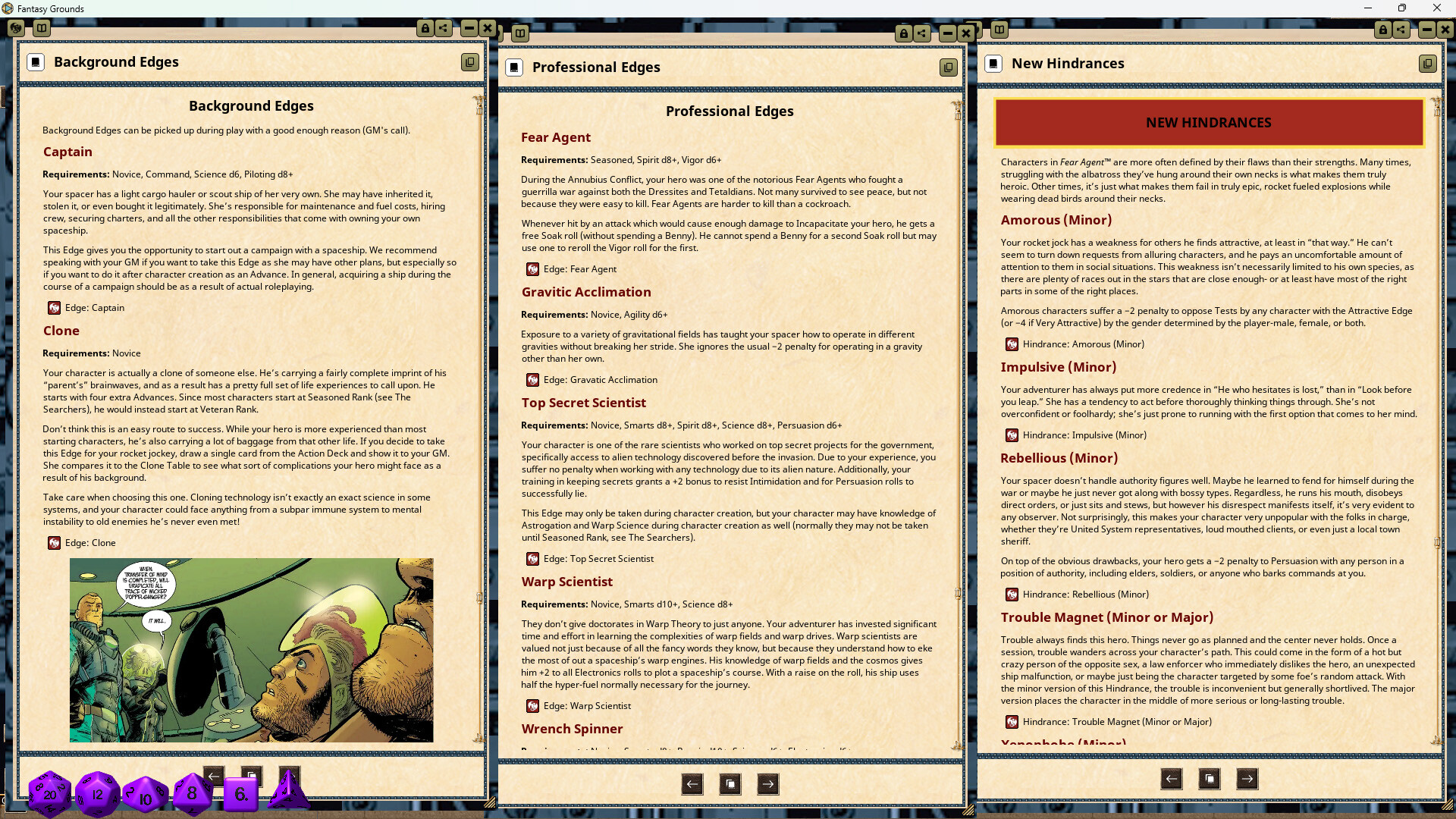 #6. Fantasy Grounds - Fear Agent (Steam) By: SmiteWorks USA, LLC