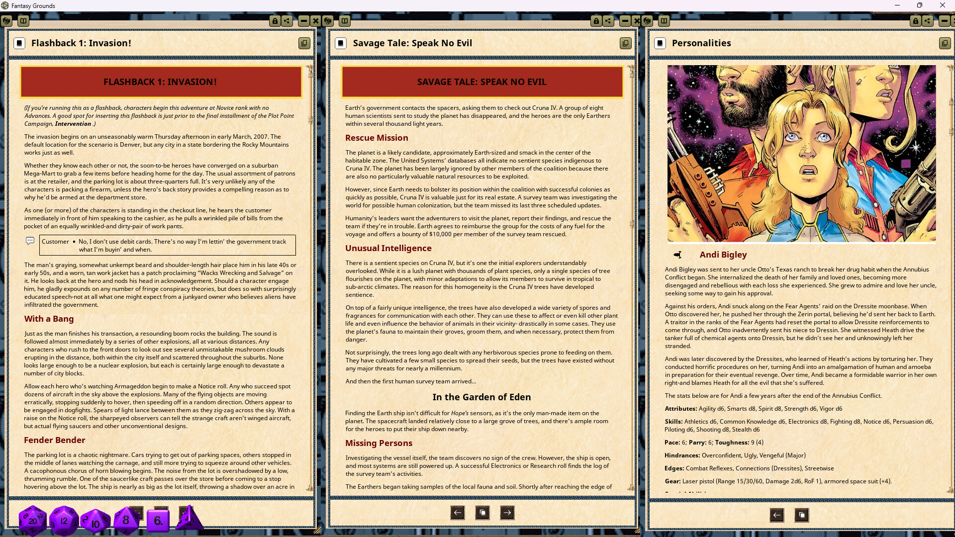 #7. Fantasy Grounds - Fear Agent (Steam) By: SmiteWorks USA, LLC