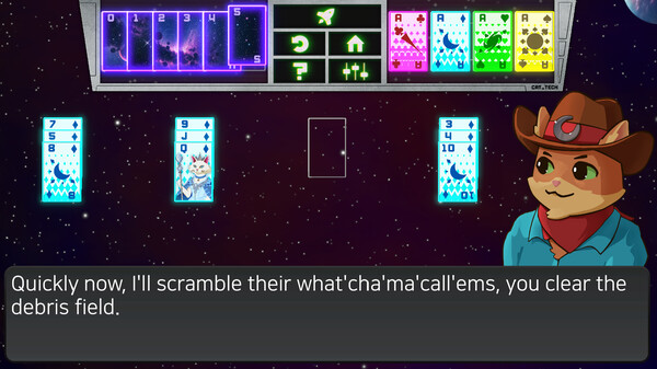 Space Cat Solitaire screenshot 5