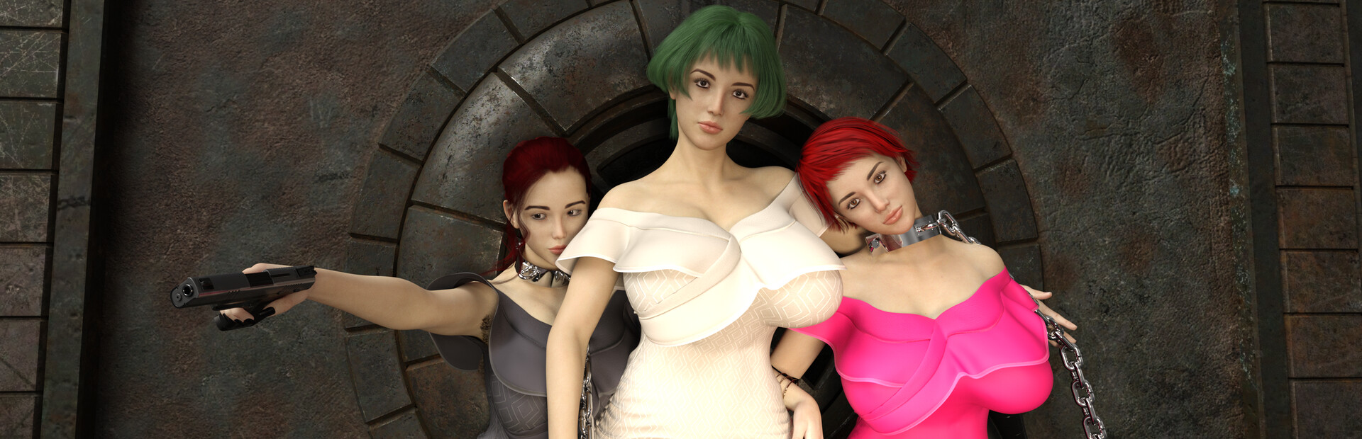 Kasia & Her Lesbian Slaves