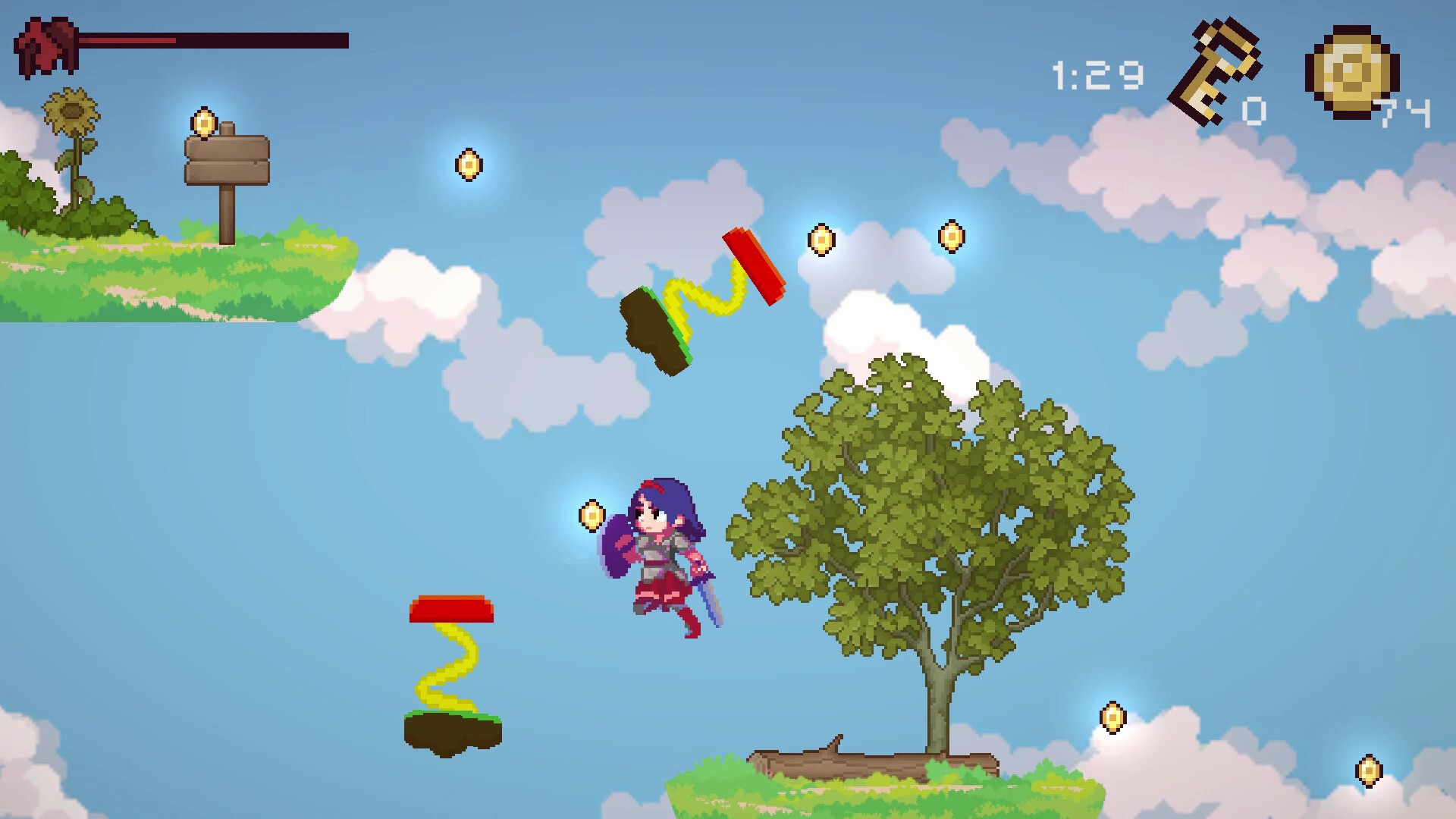 Eva Platformer screenshot #2