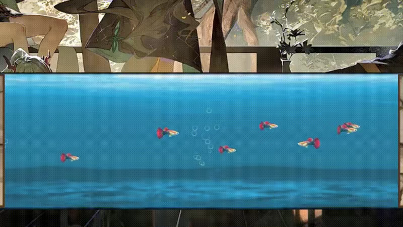 Idle Aquarium video 2