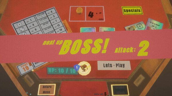 Tesserarii: The Dice Rolling Roguelike