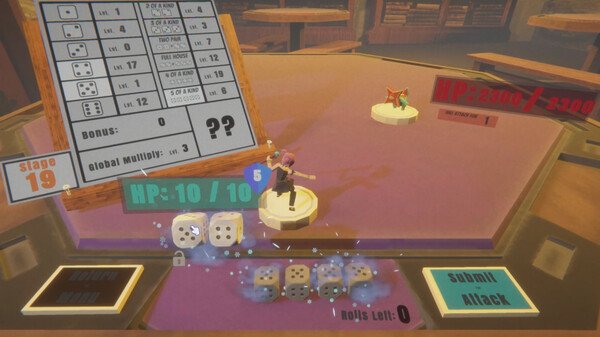 Tesserarii: The Dice Rolling Roguelike