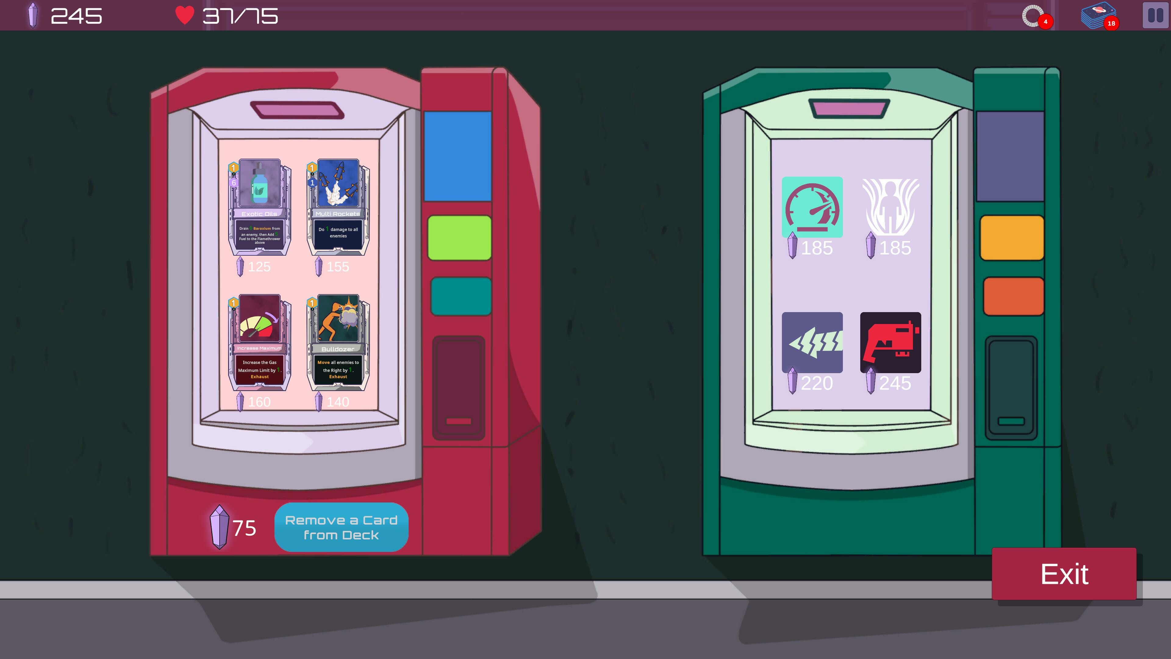 Cardstronaut screenshot