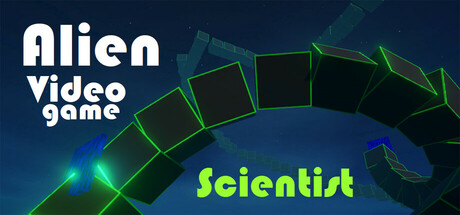 Alien Video Game Scientist banner