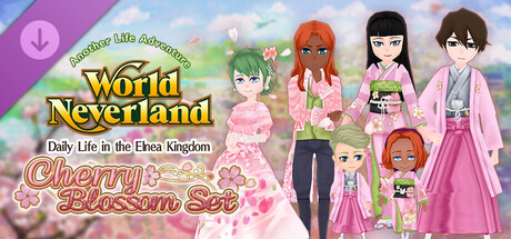 Cherry Blossom Set - WorldNeverland - Daily Life in the Elnea Kingdom - Another Life Adventure