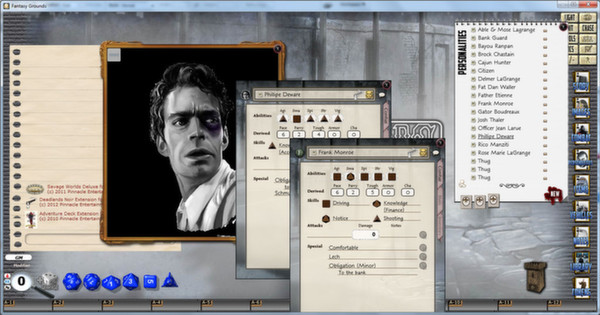 Fantasy Grounds - Deadlands Noir - The Old Absinthe House Blues (Adventure)