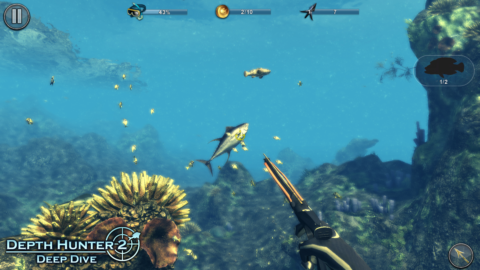 Depth Hunter 2: Deep Dive Demo Featured Screenshot #1