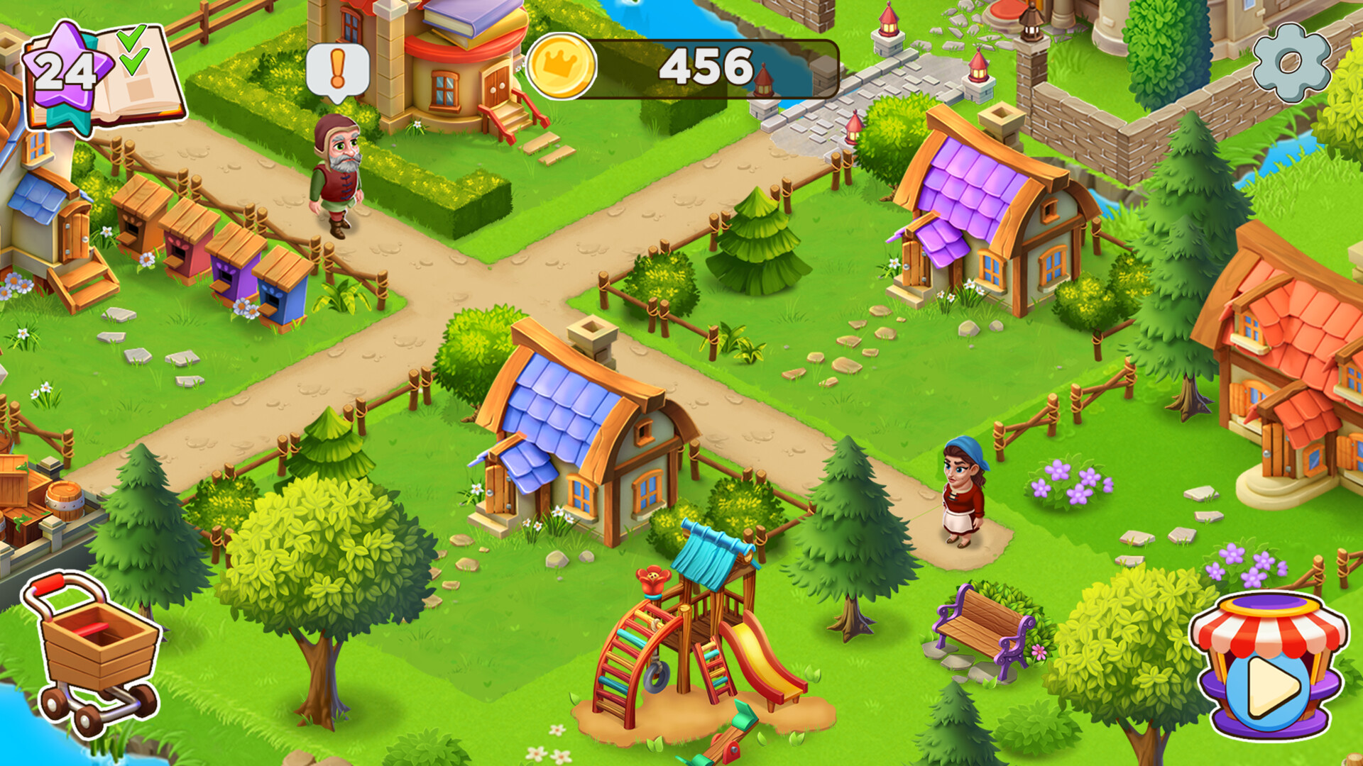 #9. Kingdoms: Merge & Build (Steam) 由: Cherrypick Games