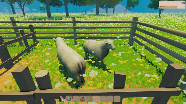 Скриншот из Friendly Sheeps: A Cozy Simulator