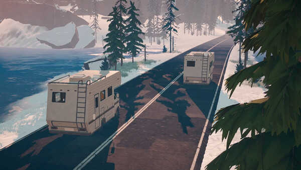 Screenshot of Long Drive North: Co-Op RV Simulator