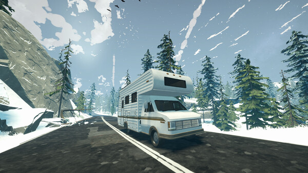 Screenshot of Long Drive North: Co-Op RV Simulator