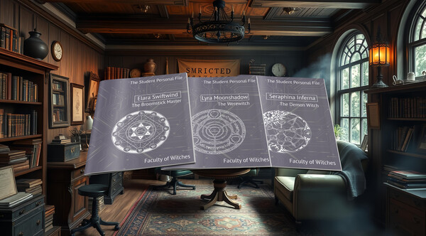 University of Magic: Faculty of Witches scene